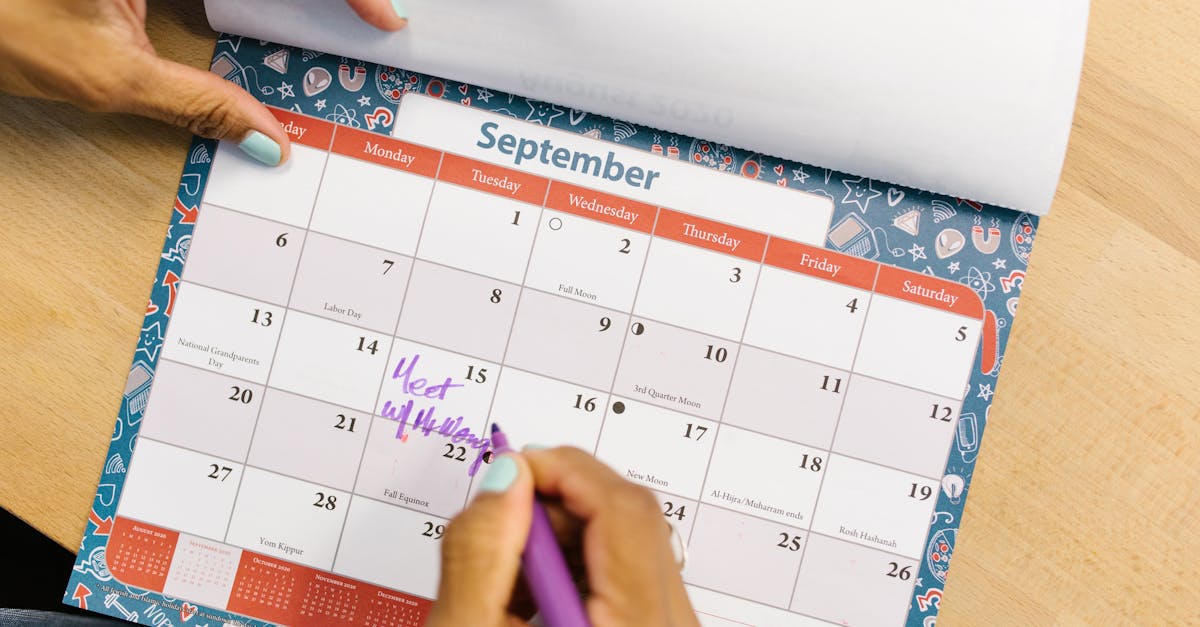 AI scheduling assistant managing calendar on screen
